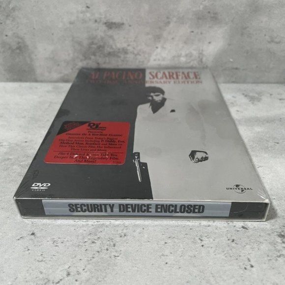 SCARFACE New/Sealed (DVD, 2003, 2-Disc‎ Set, Widescreen Anniversary Edition) - Picture 4 of 4